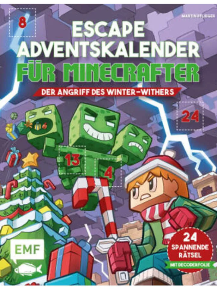 Michael Fischer Adventskalender<Buch - Escape-Adventskalender für Minecrafter: Der Angriff des Winter-With