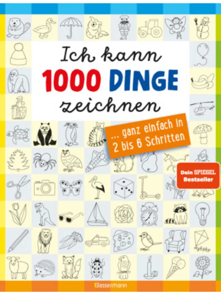 Bassermann Verlag Bücher|Kreativbedarf & Do-It-Yourself<Buch - Ich kann 1000 Dinge zeichnen