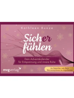 mvg Verlag Adventskalender<Buch - Sich(er) fühlen - Dein Adventskalender für Entspannung und inn
