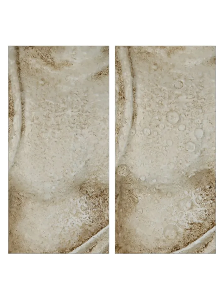 relaxdays Gartendekoration<Buddhafigur in Weiß - (B)10,5 x (H)17,5 x (T)7,5 cm