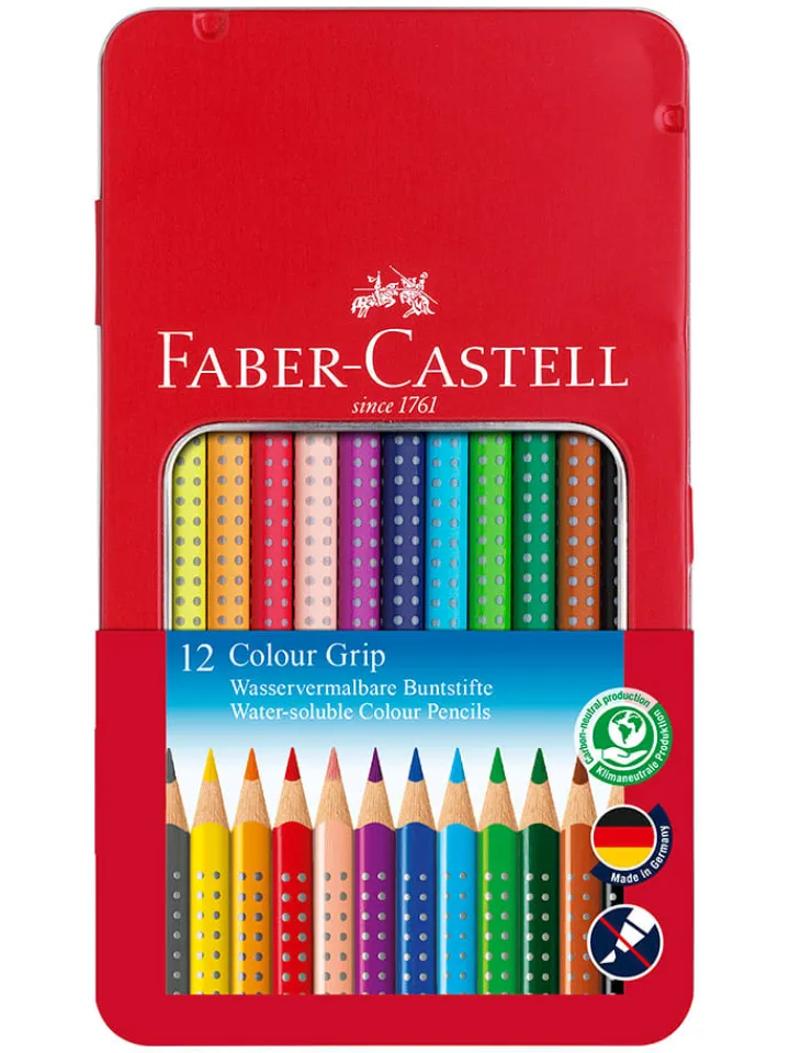 Faber-Castell Büro- & Schulbedarf<Buntstifte "Colour Grip" - 12 Stück