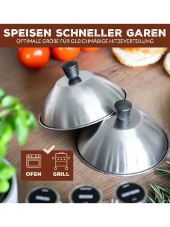 bremermann Grillen<Burgerhauben-Set 4er