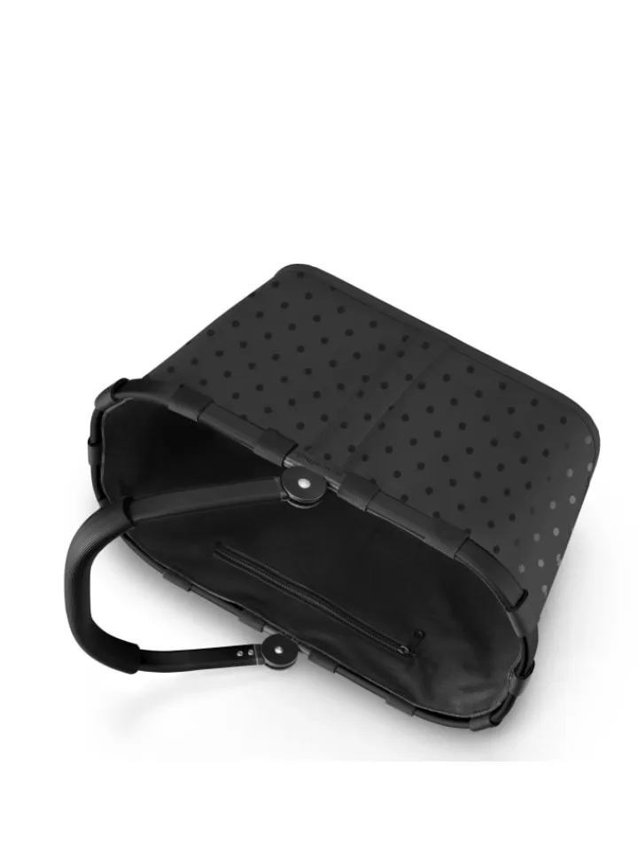 Reisenthel Einkaufstaschen & -Trolleys<Carrybag - Einkaufskorb (cord dark matcha) in frame glossy dots