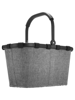 Reisenthel Einkaufstaschen & -Trolleys<Carrybag - Einkaufskorb (cord dark matcha) in twist silver