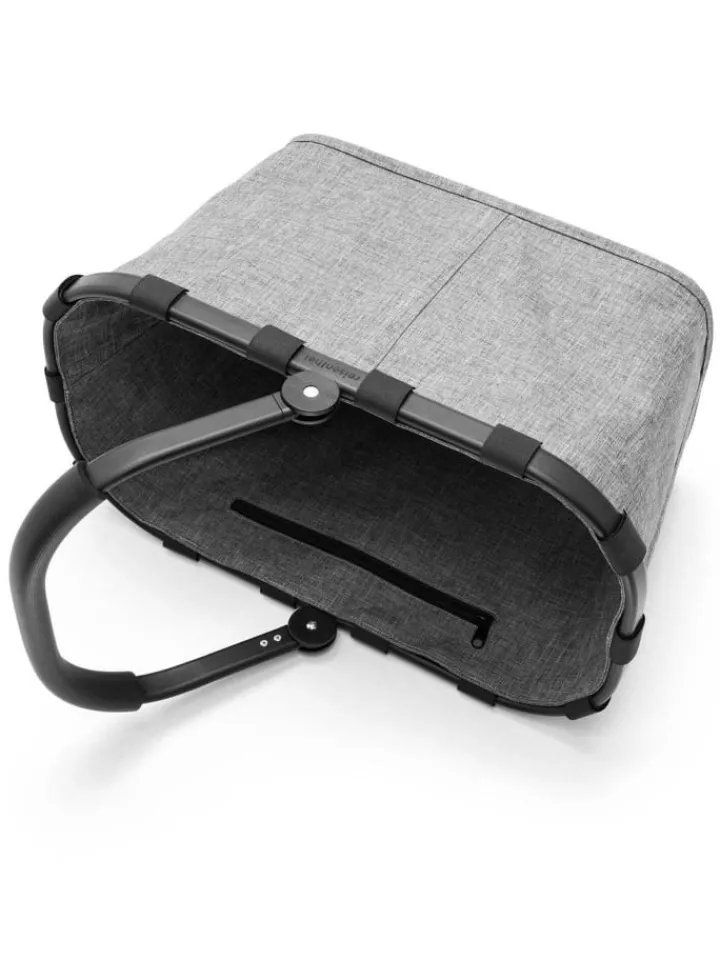 Reisenthel Einkaufstaschen & -Trolleys<Carrybag - Einkaufskorb (cord dark matcha) in twist silver