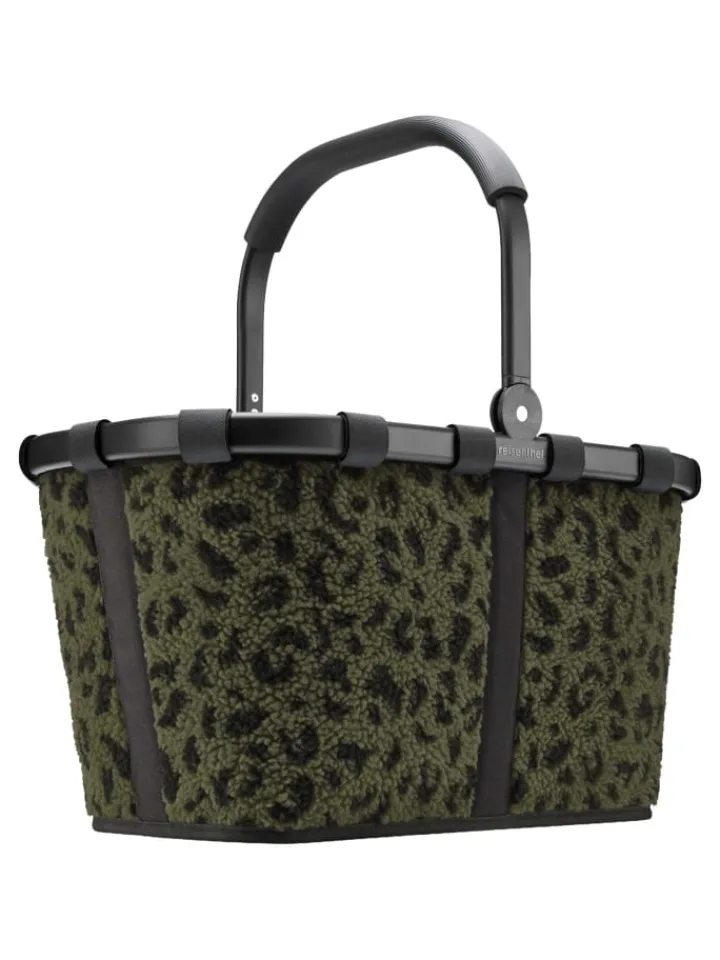 Reisenthel Einkaufstaschen & -Trolleys<Carrybag - Einkaufskorb (cord dark matcha) in teddy leo olive