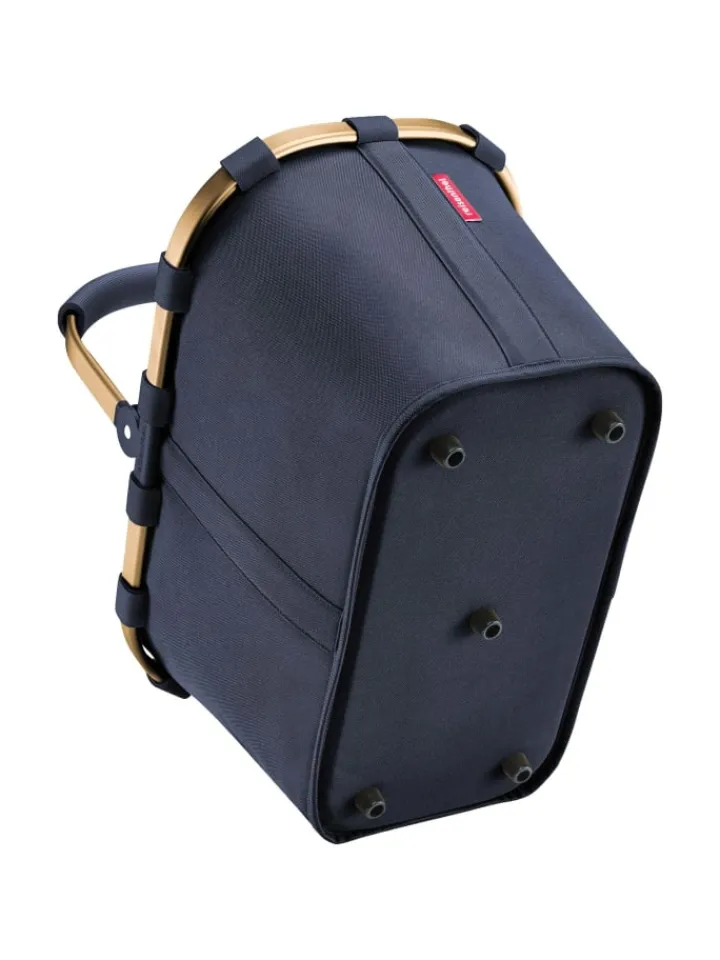 Reisenthel Einkaufstaschen & -Trolleys<Carrybag - Einkaufskorb (cord dark matcha) in midnight gold