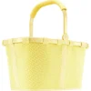 Reisenthel Einkaufstaschen & -Trolleys<Carrybag - Einkaufskorb (cord dark matcha) in frame mesh lemon