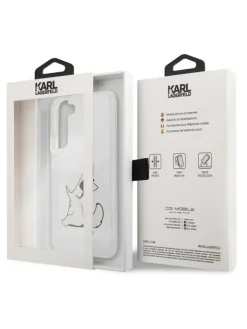 jg Smartphones & Zubehör<Case für Samsung Galaxy S22+ in Transparent/ Weiß