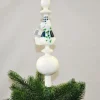 Kaemingk Weihnachtsschmuck<Christbaumspitze Glas 34cm Spitze Bär Krug