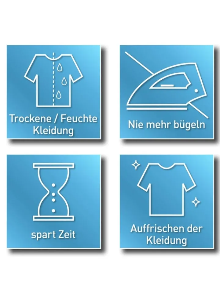 CLEANmaxx Bügeleisen<Bügler mit Dampffunktion