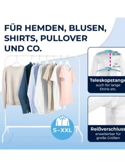 CLEANmaxx Bügeleisen<Bügler mit Timerfunktion für Hemden & Blusen - Blau