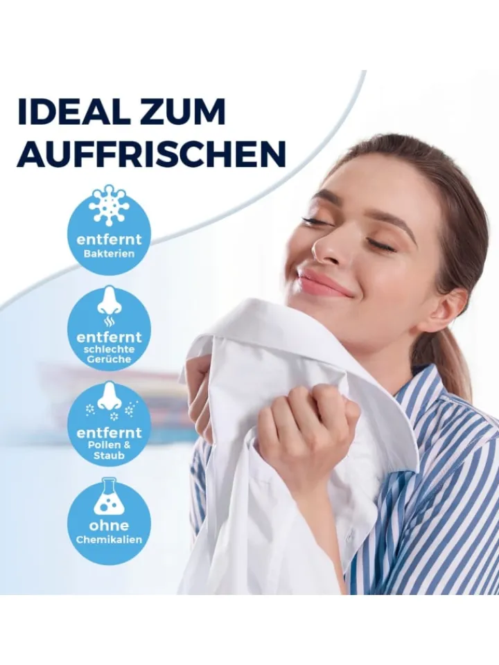 CLEANmaxx Bügeleisen<Hemdenbügler PRO STEAM - automatisch auffrischen, trocknen und bügel