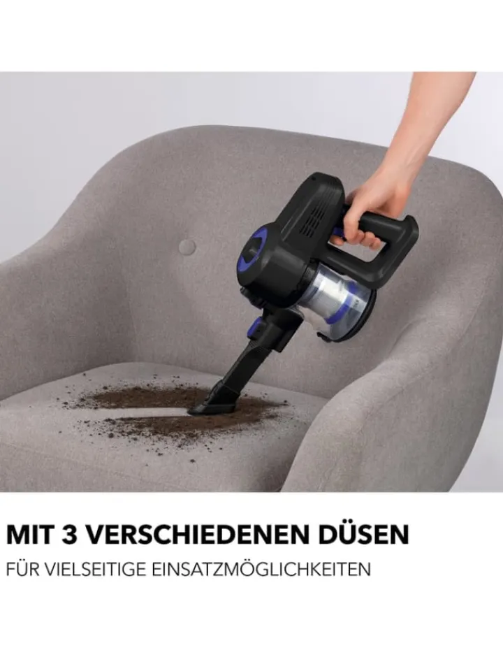 CLEANmaxx Staubsauger<Zyklon-Staubsauger - schwarz/blau