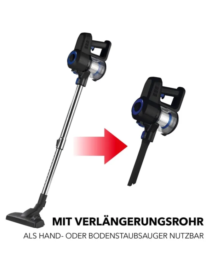 CLEANmaxx Staubsauger<Zyklon-Staubsauger - schwarz/blau