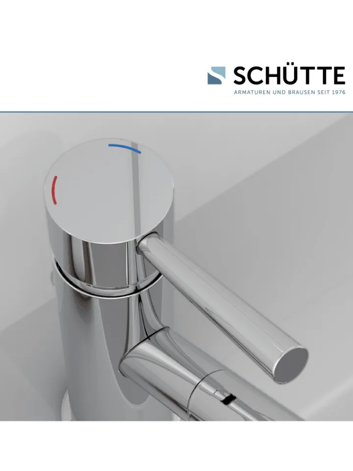 Franz Joseph Schütte Badarmaturen<CORNWALL Waschtischarmatur, Chrom
