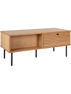 House Nordic Tische<Couchtisch "Kyoto" in Hellbraun - (B)100 x (H)50 x (T)45 cm