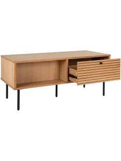 House Nordic Tische<Couchtisch "Kyoto" in Hellbraun - (B)100 x (H)50 x (T)45 cm