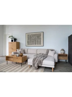 House Nordic Tische<Couchtisch "Kyoto" in Hellbraun - (B)100 x (H)50 x (T)45 cm