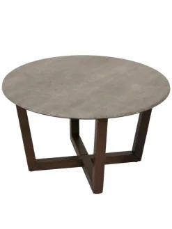 MCW Möbel-Sets<Couchtisch -M61 Laminat Melamin Ø80cm