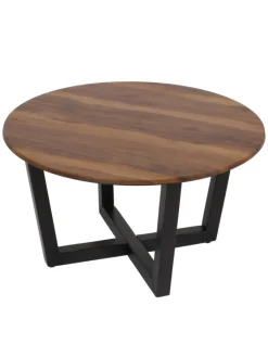 MCW Möbel-Sets<Couchtisch -M61 Laminat Melamin Ø80cm