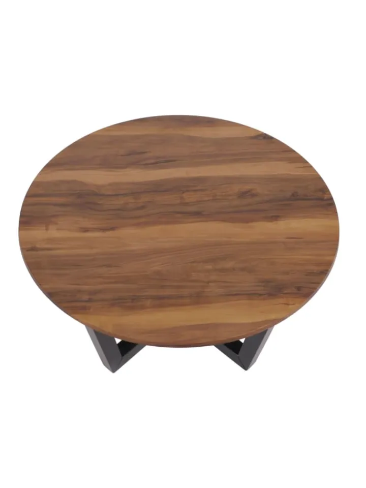 MCW Möbel-Sets<Couchtisch -M61 Laminat Melamin Ø80cm