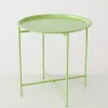 Boltze Tische<Couchtisch "Rocko" in Hellgrün - (H)46 x Ø 46 cm