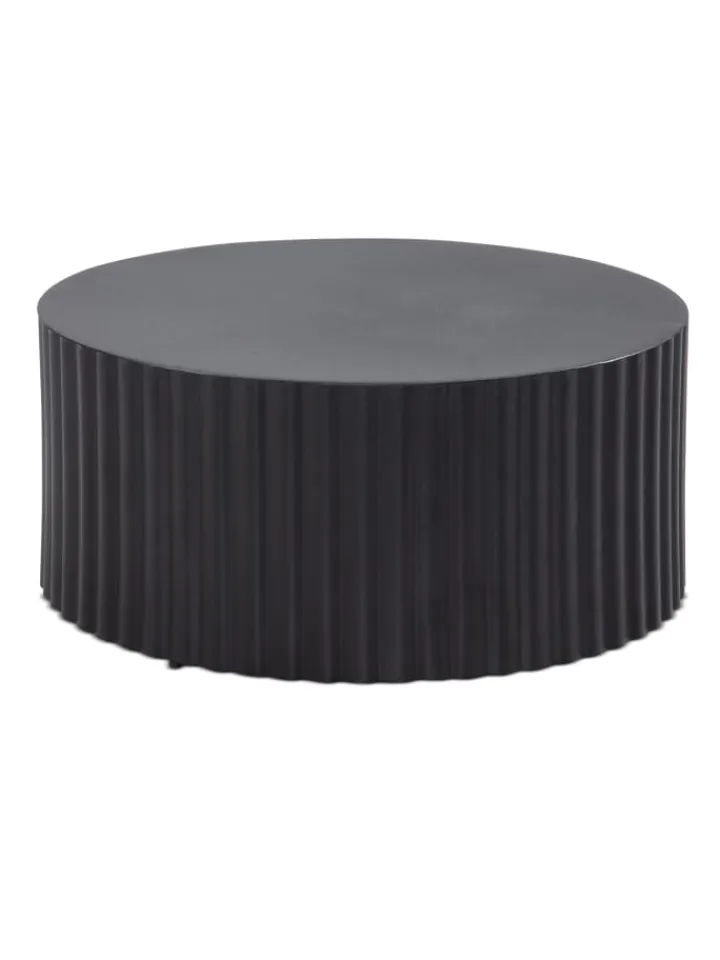 KADIMA DESIGN Tische<Couchtisch 67x67x31 cm Metall Sofatisch Rund, Design