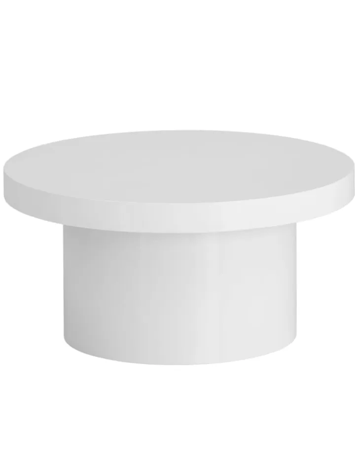 KADIMA DESIGN Tische<Couchtisch 60x60x30 cm Sofatisch in Hochglanz Modern, Design