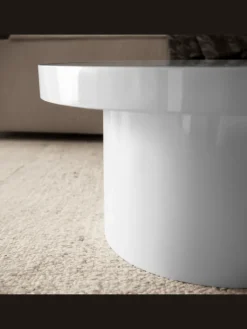 KADIMA DESIGN Tische<Couchtisch 60x60x30 cm Sofatisch in Hochglanz Modern, Design