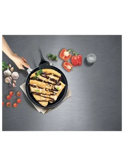 Tefal Kochgeschirr<Crêpespfanne "XL Force" in Schwarz - Ø 25 cm