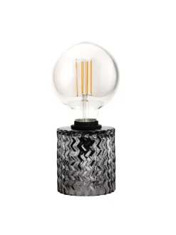 Pauleen Tischleuchten<Crystal Smoke Tischleuchte max20W E27 Rauchglas