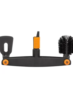 Fiskars Gartendekoration<Dachrinnenreiniger "QuikFit" in Schwarz/ Orange