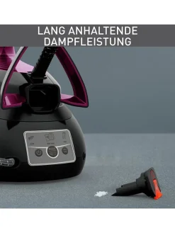 Tefal Klima & Haushalt|Bügeleisen<Dampfbügelstation "Express Vision - SV8152E0" in Pink
