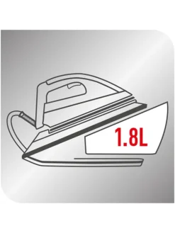 Tefal Klima & Haushalt|Bügeleisen<Dampfbügelstation "Express Protect" in Blau