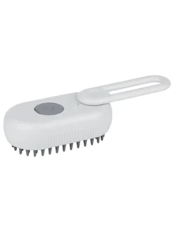 Edco Hunde<Dampfbürste in Weiß - (B)10,5 x (H)5,5 x (T)6,7 cm
