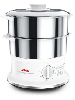 Tefal Küchenelektronik<Dampfgarer "VC1451" in Silber/ Weiß