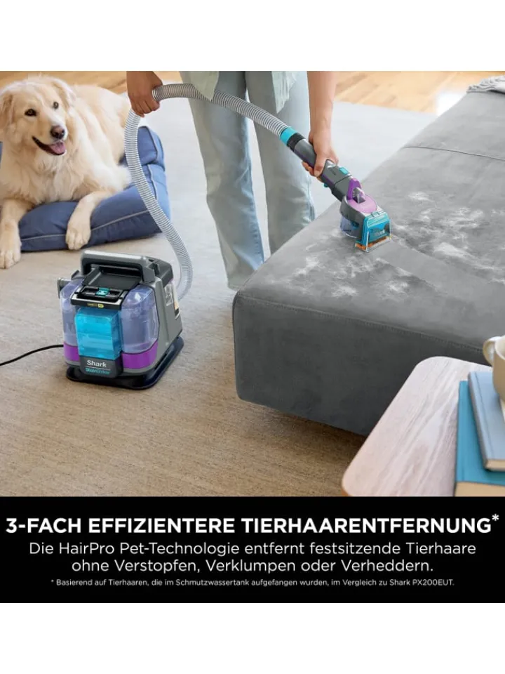 Shark Staubsauger<Dampfreiniger PX200EUT StainStriker in Türkis