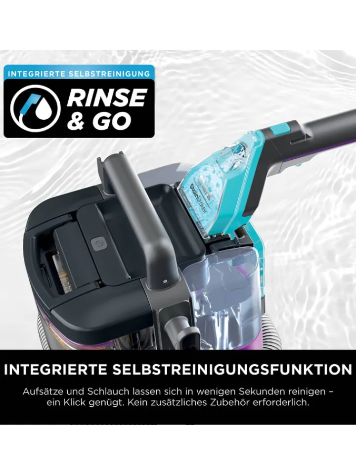 Shark Staubsauger<Dampfreiniger PX200EUT StainStriker in Türkis