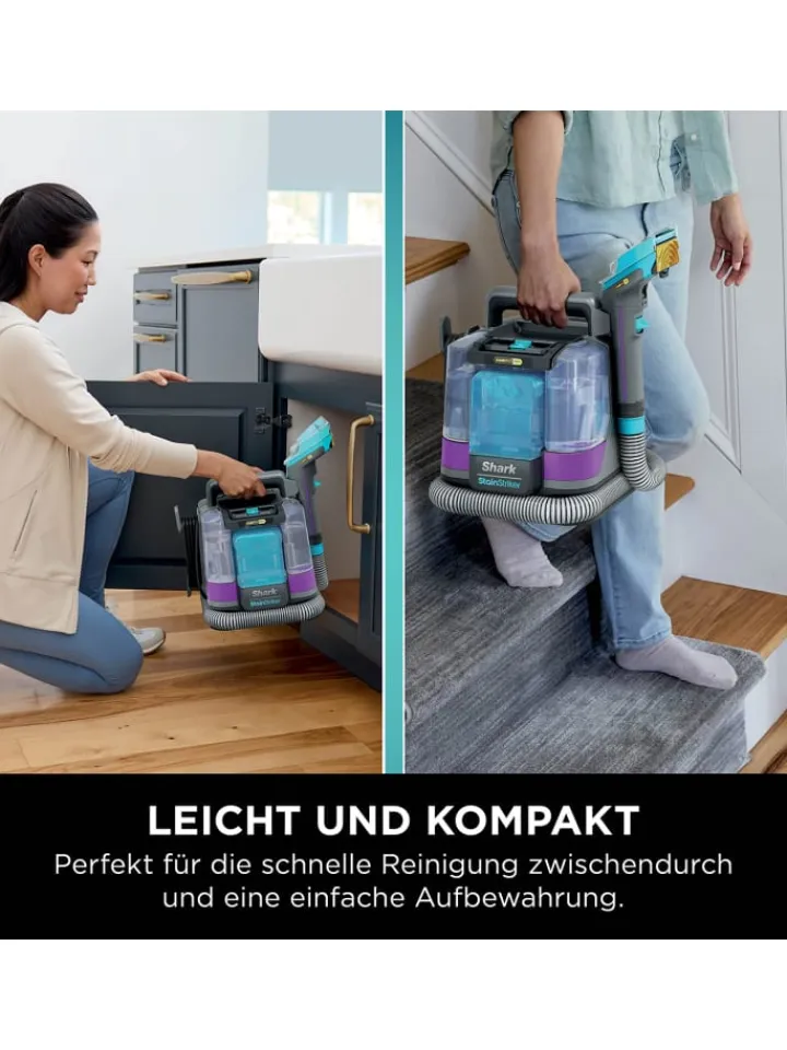 Shark Staubsauger<Dampfreiniger PX200EUT StainStriker in Türkis