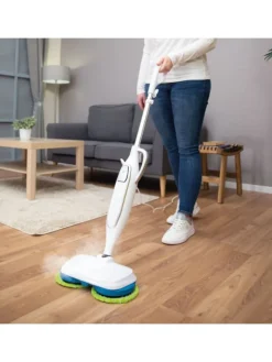 Livington Putz- & Waschutensilien<Dampfreiniger Steam Twister weiß - in Weiß