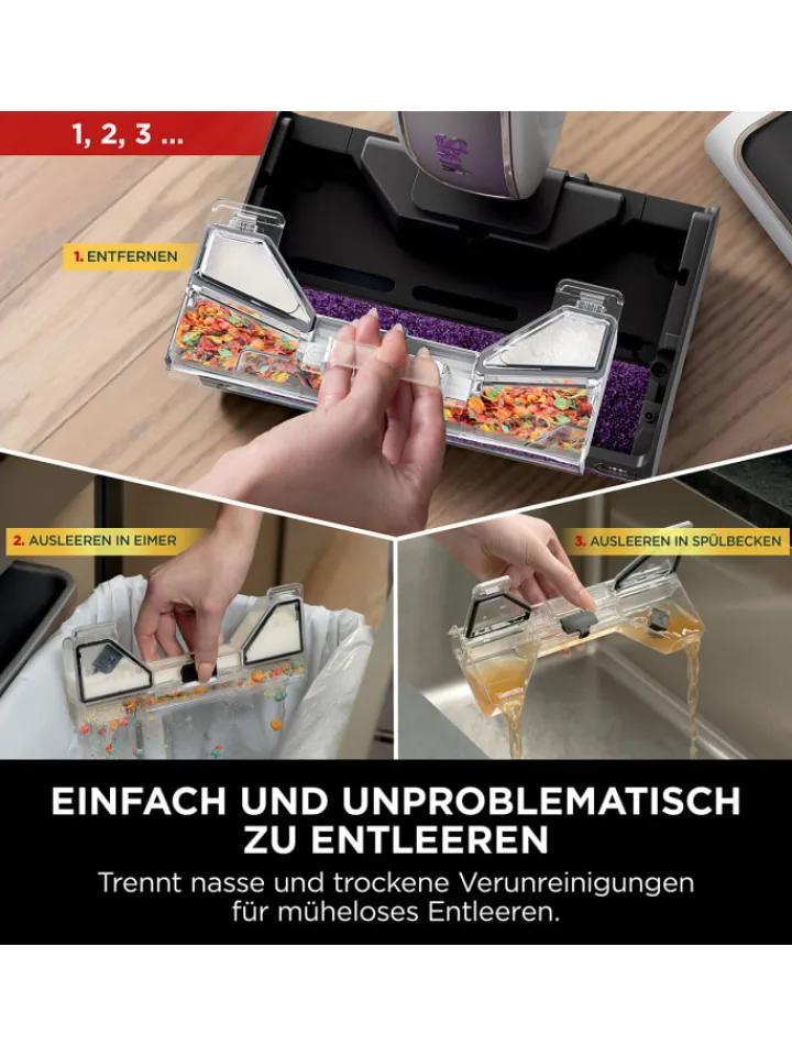 Shark Staubsauger<Dampfreiniger SteamPickUp SD200EU in weiß