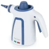 Vitapur Putz- & Waschutensilien<Dampfreiniger '''' in Weiß/ Blau - (B)13 x (H)23 x (T)27 cm