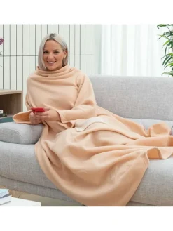 InnovaGoods Wohndecken & Plaids<Decke in Beige - (L)170 x (B)130 cm