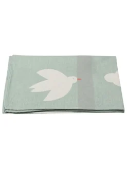 David Fussenegger Wohndecken & Plaids<Decke "Lima - Tauben" in Mint