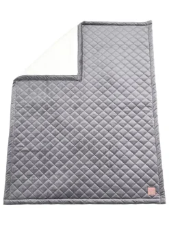 Kaiser Naturfellprodukte Wohndecken & Plaids<Decke "Velvet" in Grau - (L)100 x (B)75 cm