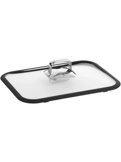 WMF Kochgeschirr<Deckel ''Vitalis'' in Schwarz - (L)27 x (B)41 cm