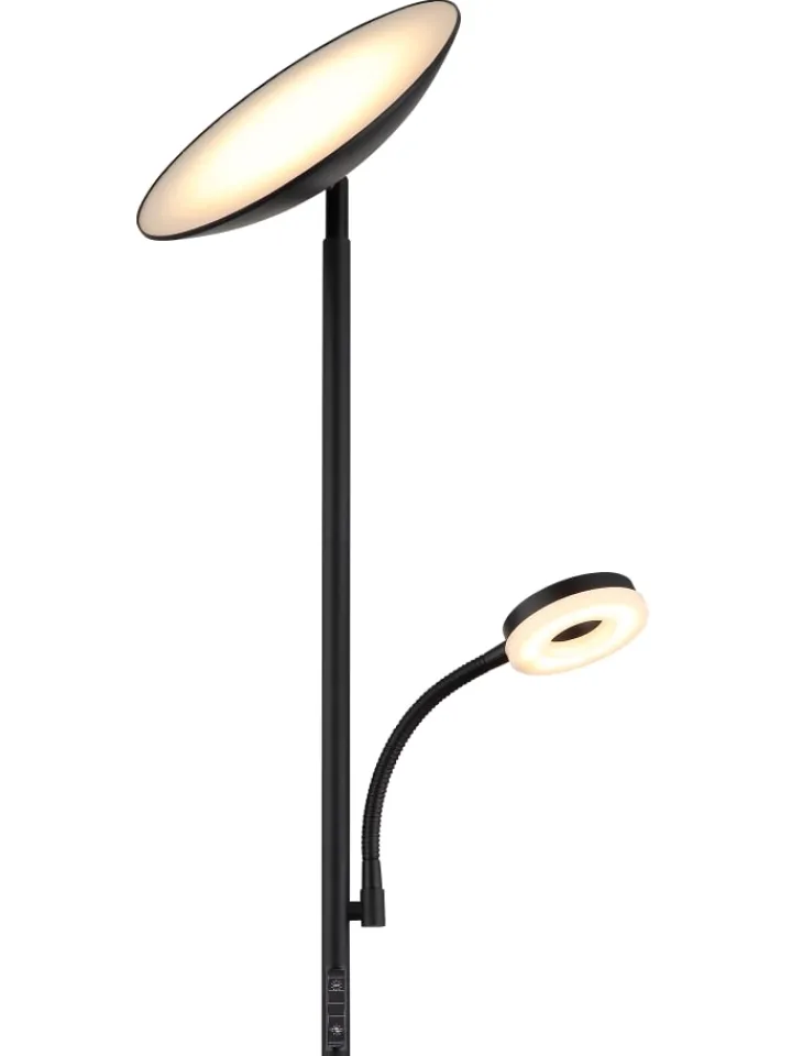 Globo lighting Stehleuchten<Deckenfluter "SKOPO" in black