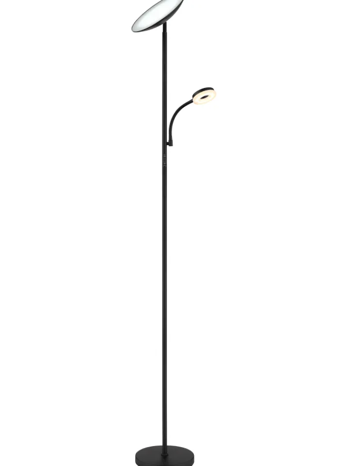 Globo lighting Stehleuchten<Deckenfluter "SKOPO" in black