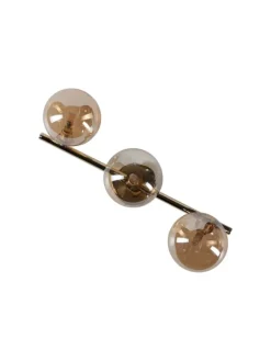 Licht-Erlebnisse Decken- & Hängeleuchten<Deckenlampe (B)23 x (L)47 x (H)17 cm in Gold Bernstein